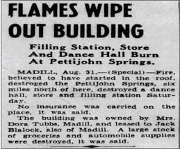 A 1940 issue of The Daily Ardmoreite reported a fire. Courtesy photo